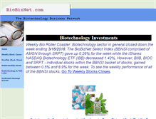 Tablet Screenshot of biobiznet.com